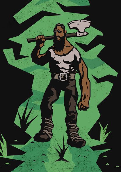 Exiled Woodsman A5 signed prints