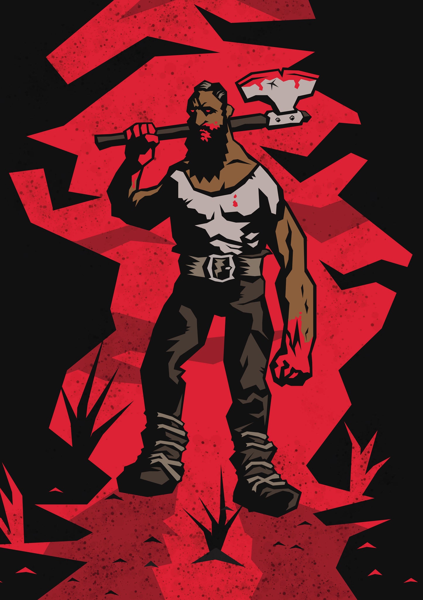 Exiled Woodsman A5 signed prints