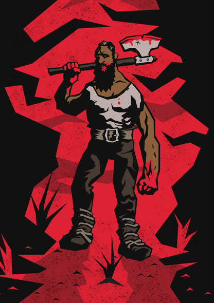 Exiled Woodsman A5 signed prints